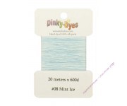 Шёлковое перле Dinky-Dyes 08 Mint Ice